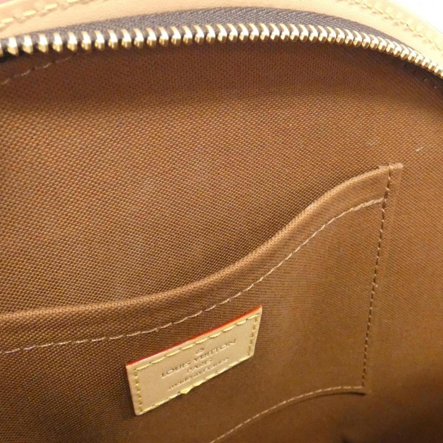 Louis Vuitton Coated Canvas Brown Handbags