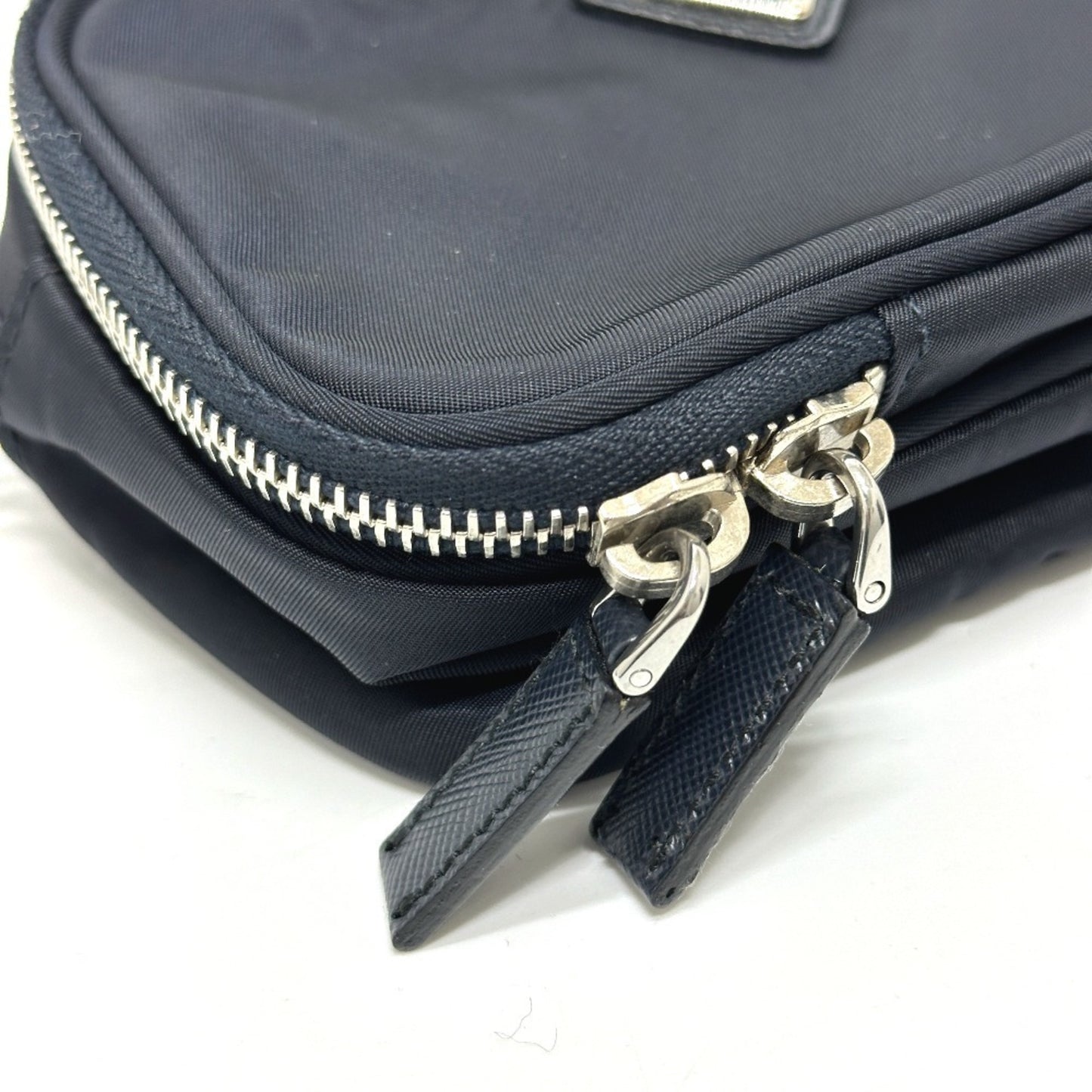 Prada Nylon Blue Handbags