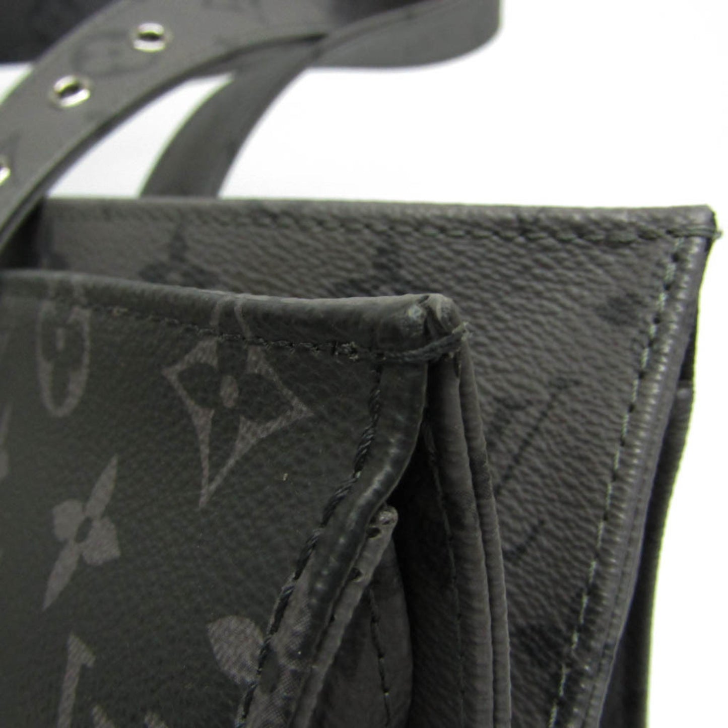 Louis Vuitton Monogram Canvas Black Tote Bags