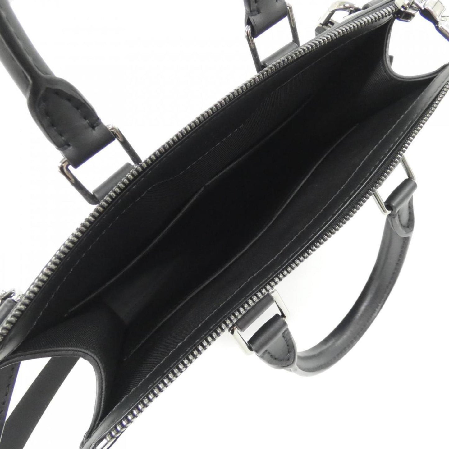 Louis Vuitton Coated Canvas Black Handbags