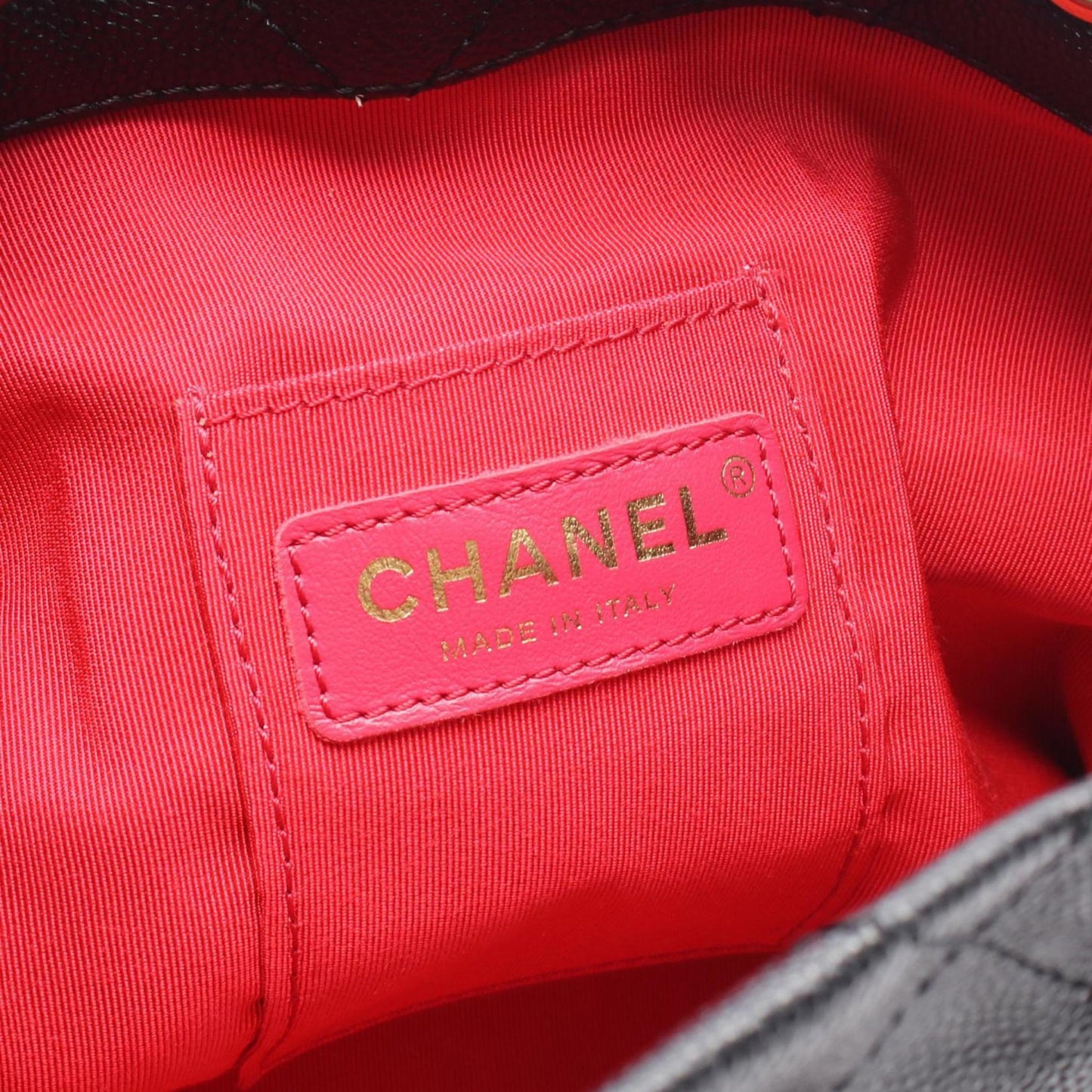 Chanel Calfskin Black Shoulder Bags
