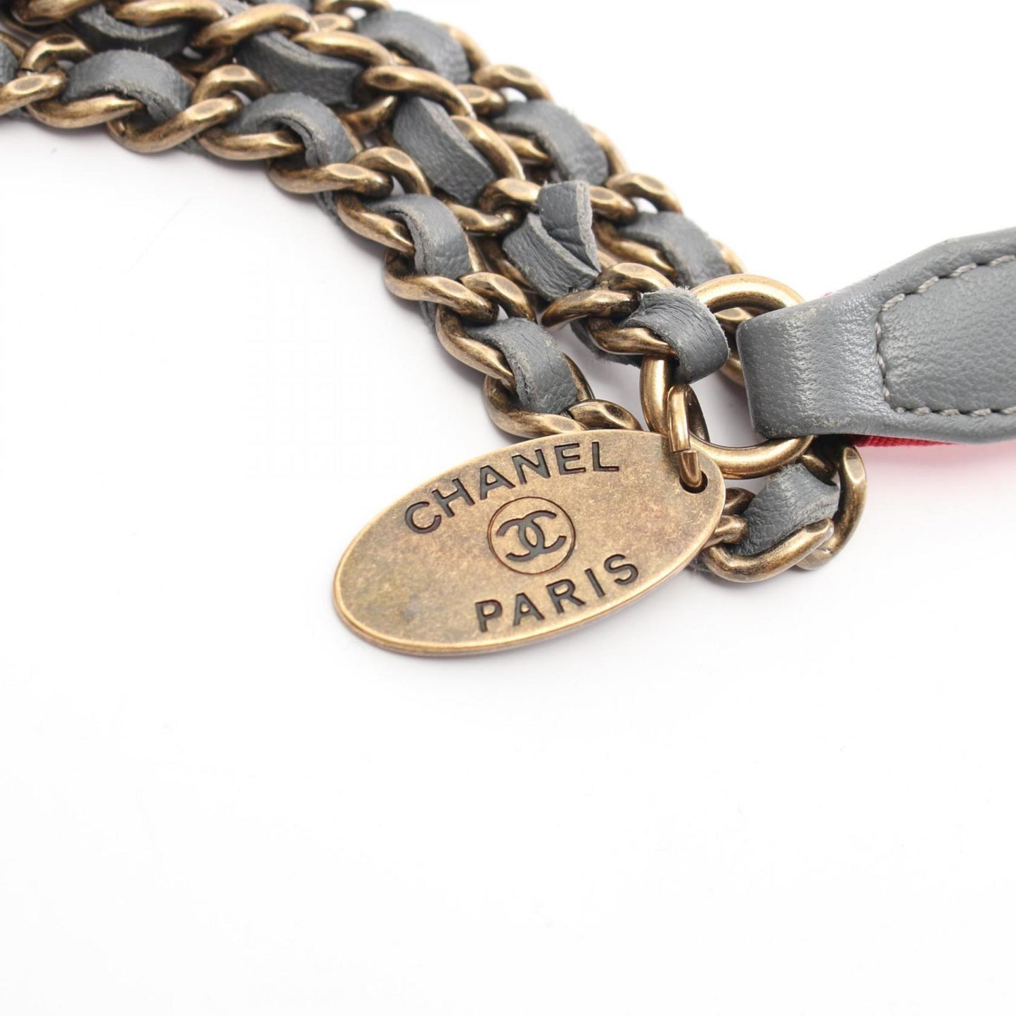 Chanel Canvas Gray Shoulder Bags