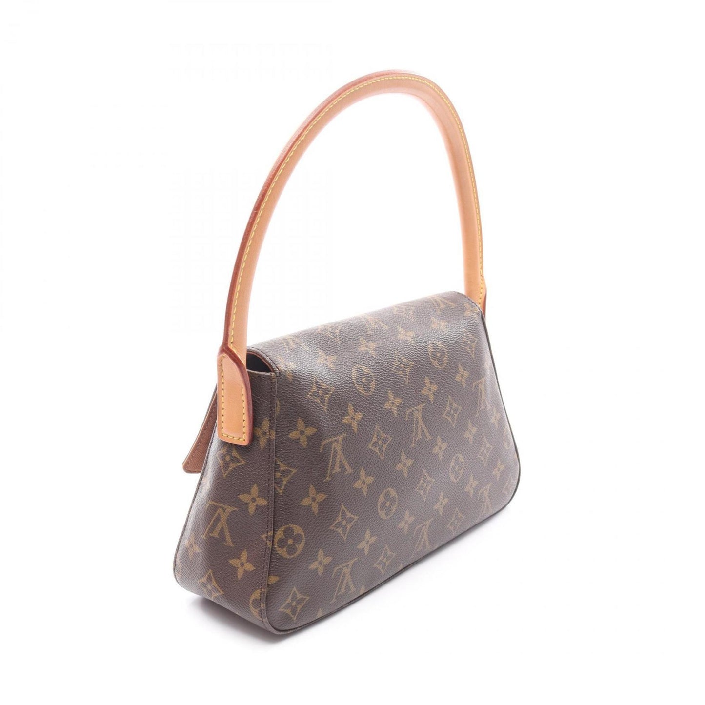 Louis Vuitton Coated Canvas Brown Handbags