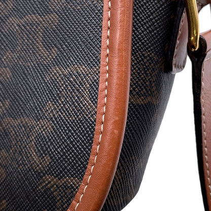 Celine Pvc Brown Shoulder Bags