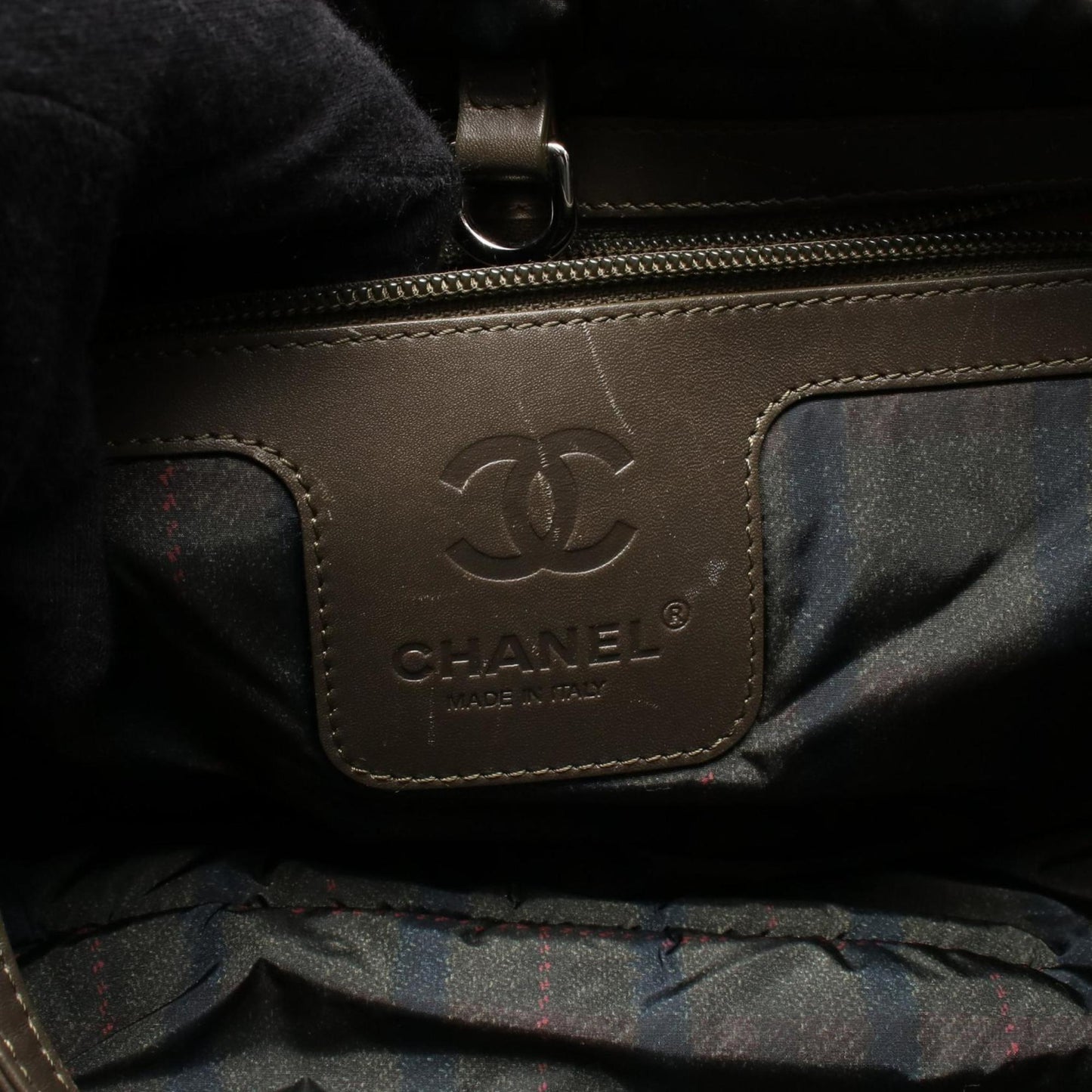 Chanel Nylon Green Tote Bags
