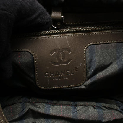 Chanel Nylon Green Tote Bags