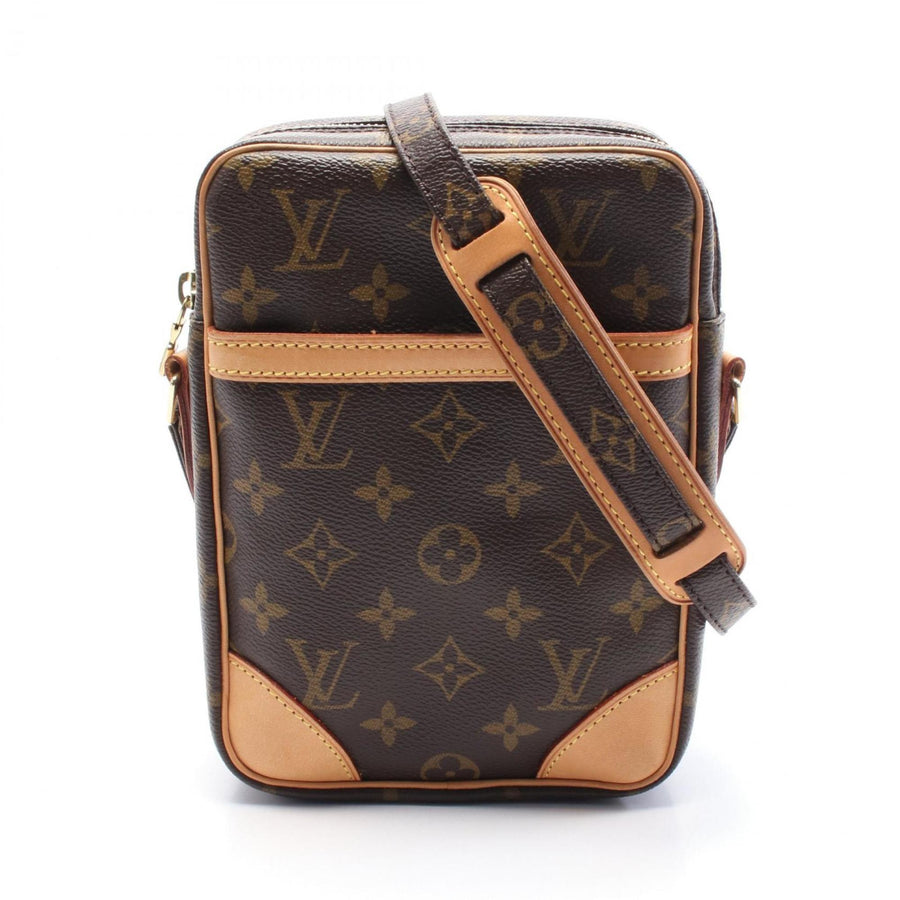 Louis Vuitton Coated Canvas Brown Shoulder Bags