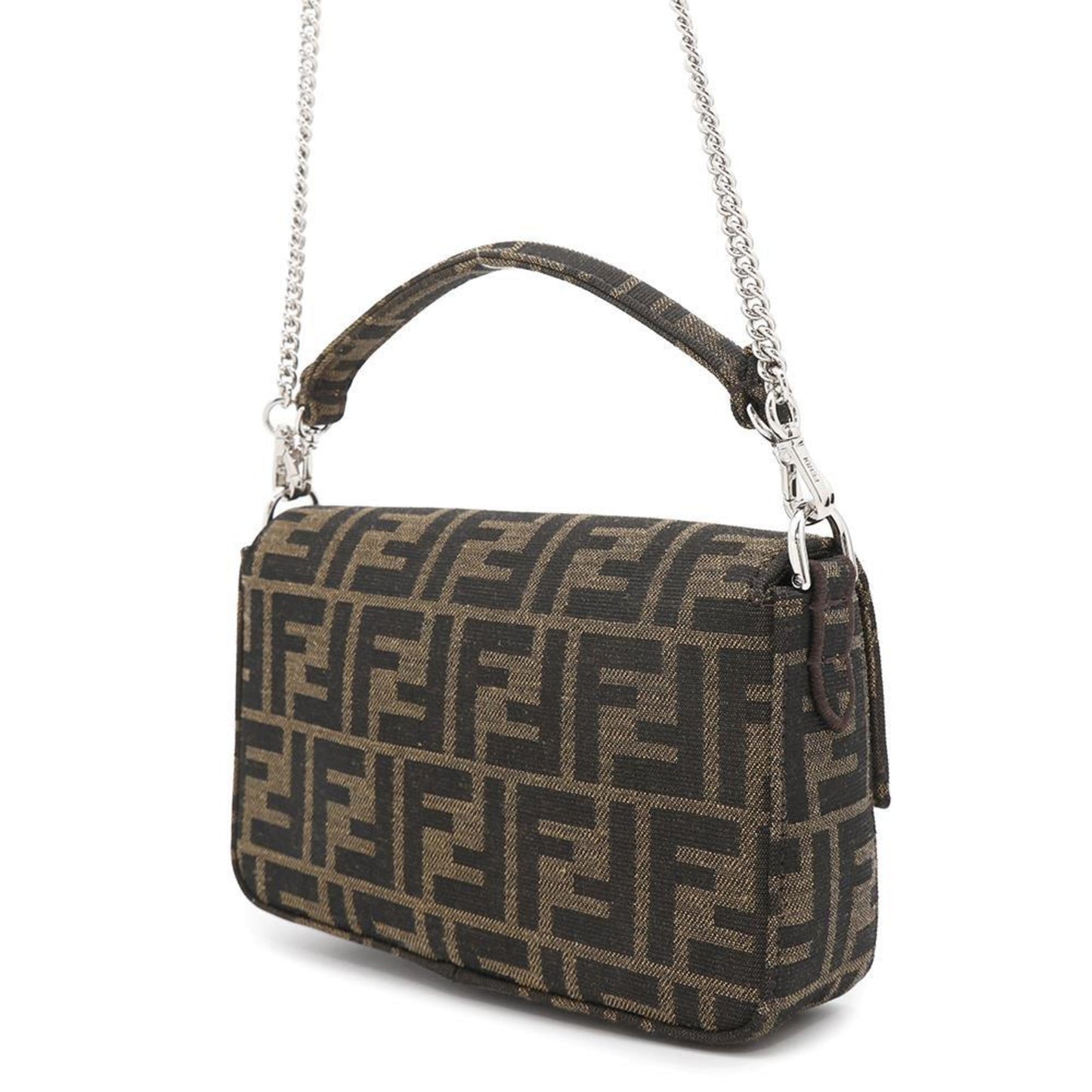 Fendi Canvas Brown Handbags