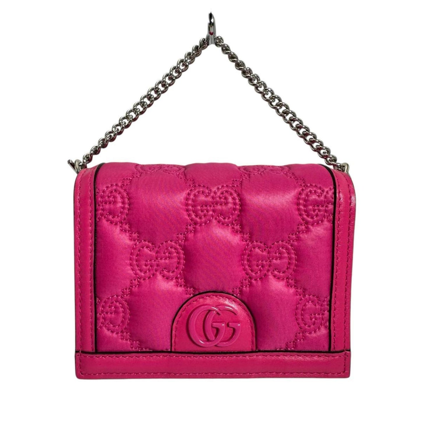 Gucci Nylon Pink Handbags