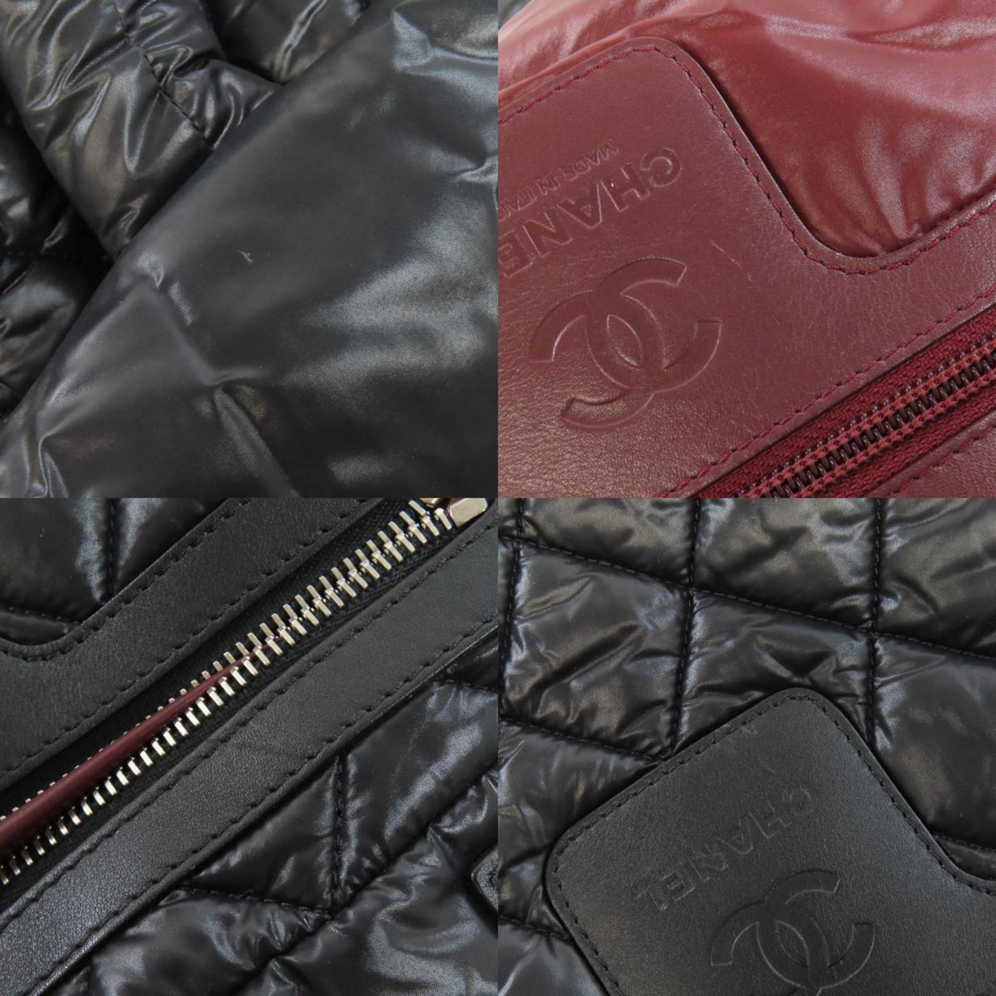 Chanel Nylon Black Handbags