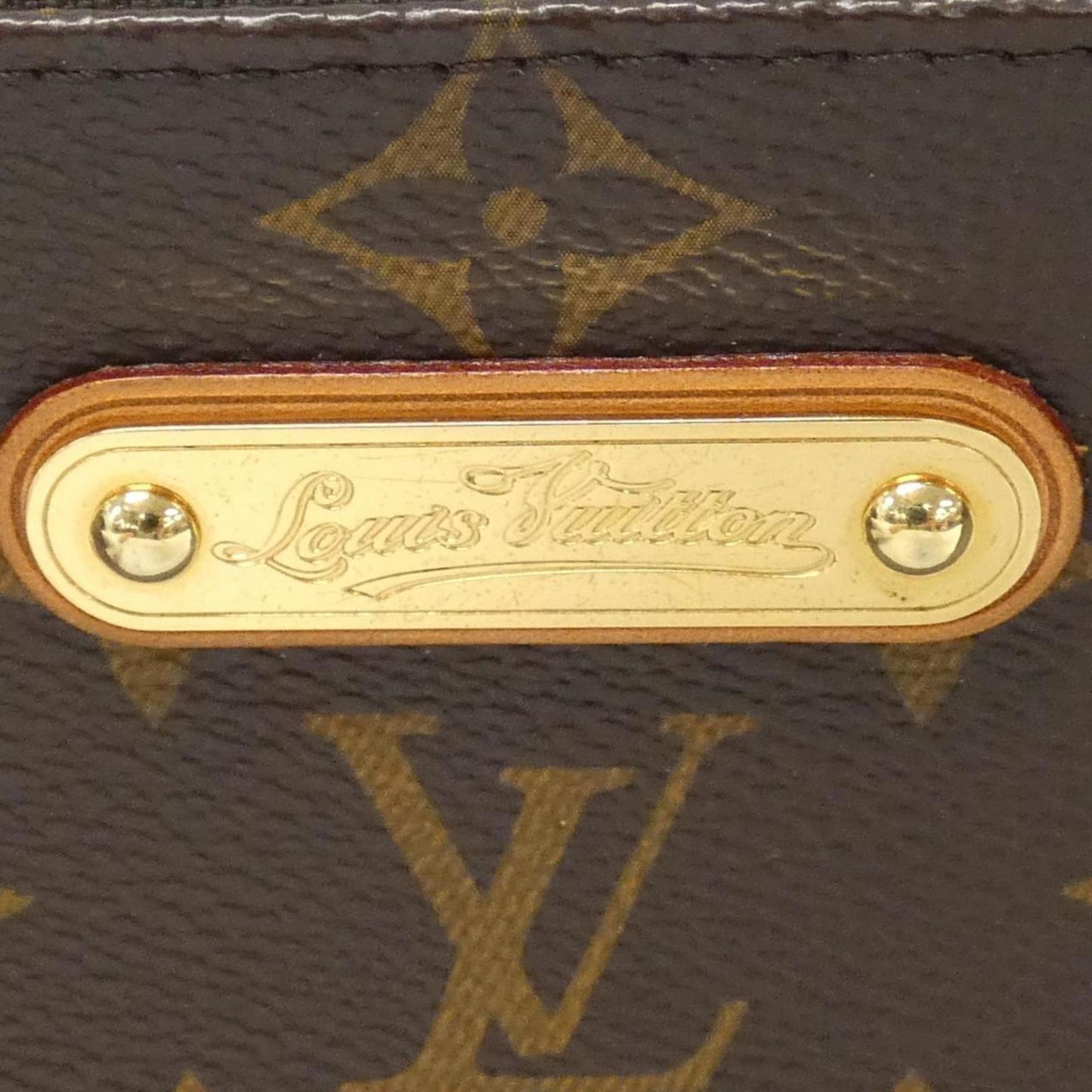 Louis Vuitton Coated Canvas Brown Shoulder Bags