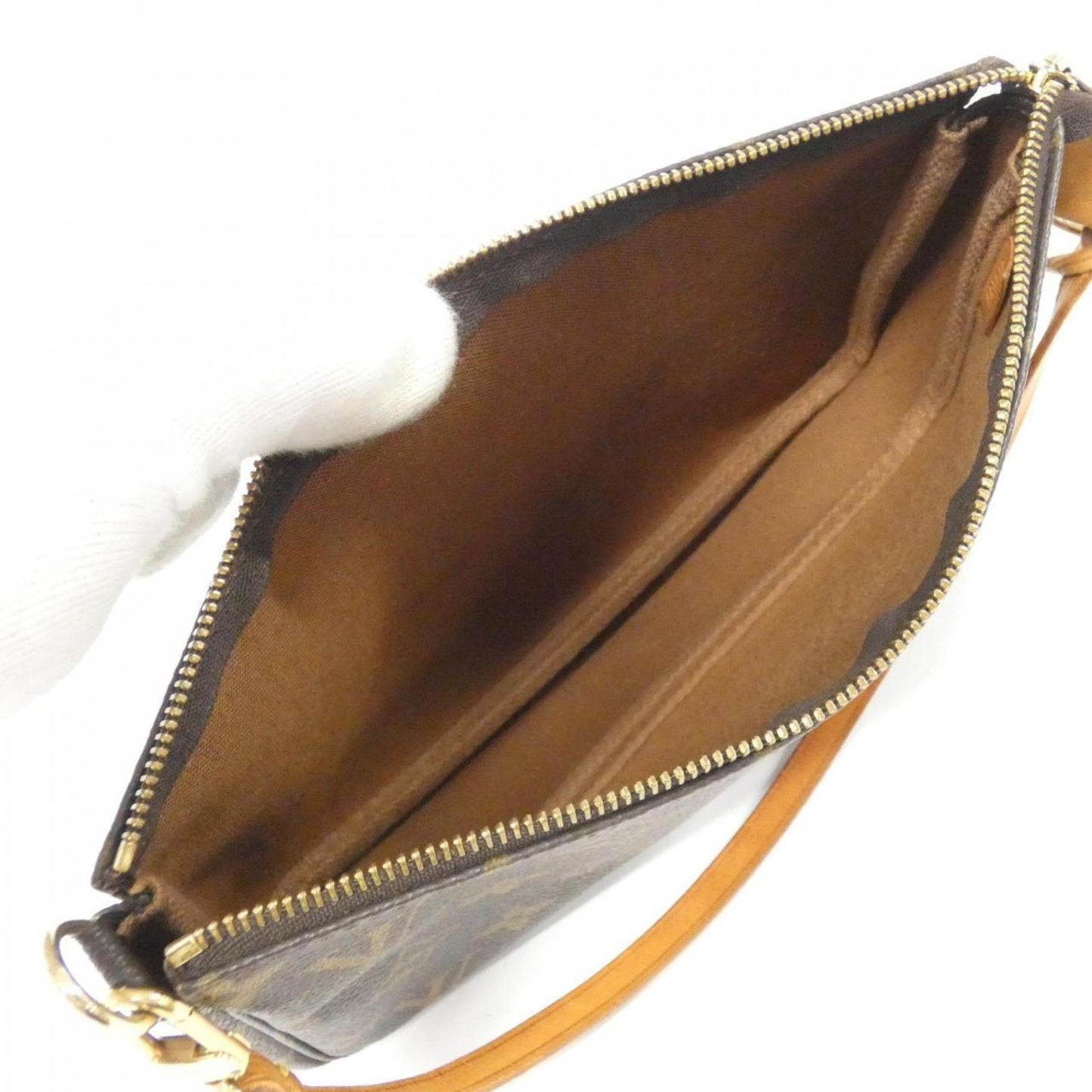 Louis Vuitton Coated Canvas Brown Small Bags