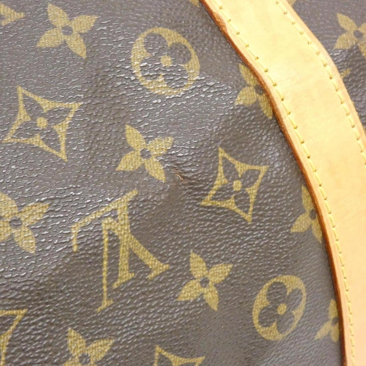 Louis Vuitton Coated Canvas Brown Travel Bags