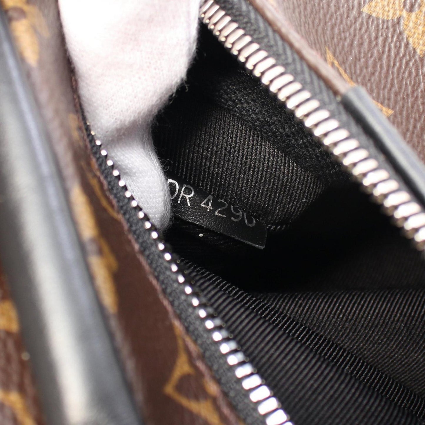 Louis Vuitton Coated Canvas Black Backpacks