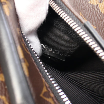 Louis Vuitton Coated Canvas Black Backpacks