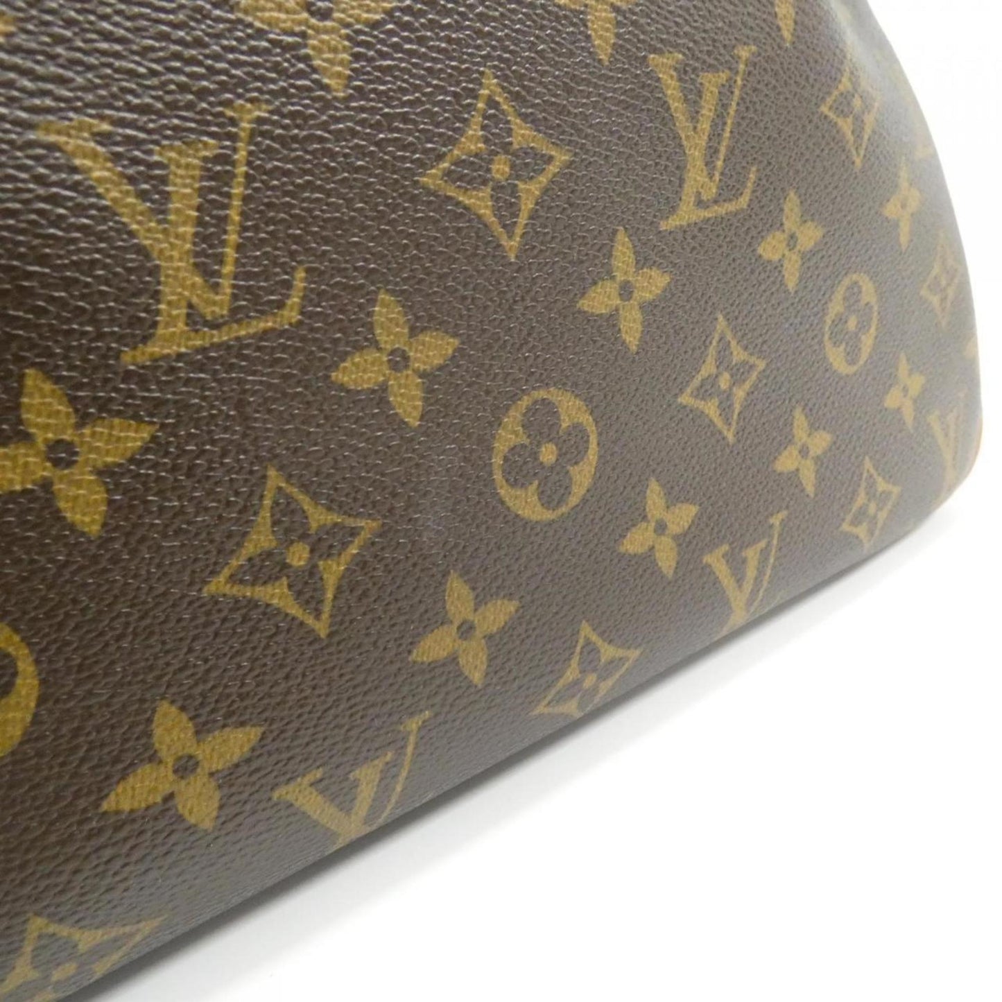 Louis Vuitton Coated Canvas Brown Handbags