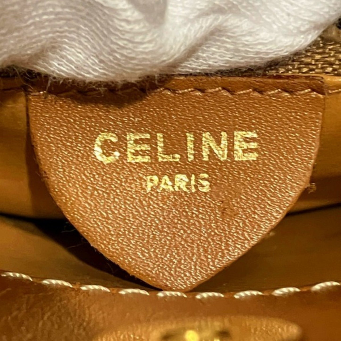 Celine Pvc Brown Shoulder Bags