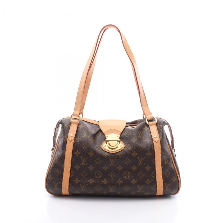 Louis Vuitton Coated Canvas Brown Shoulder Bags
