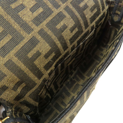 Fendi Canvas Brown Shoulder Bags