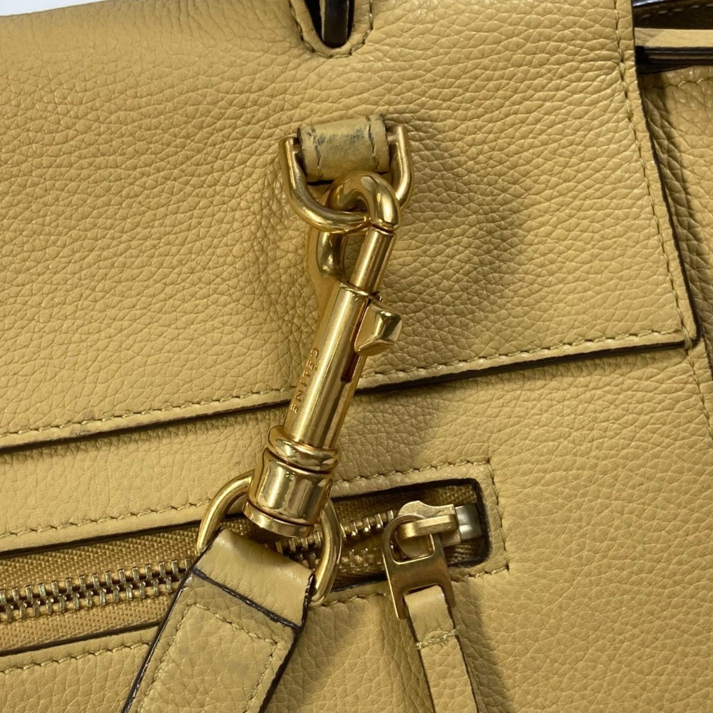 Celine Others Yellow Shoulder Bags
