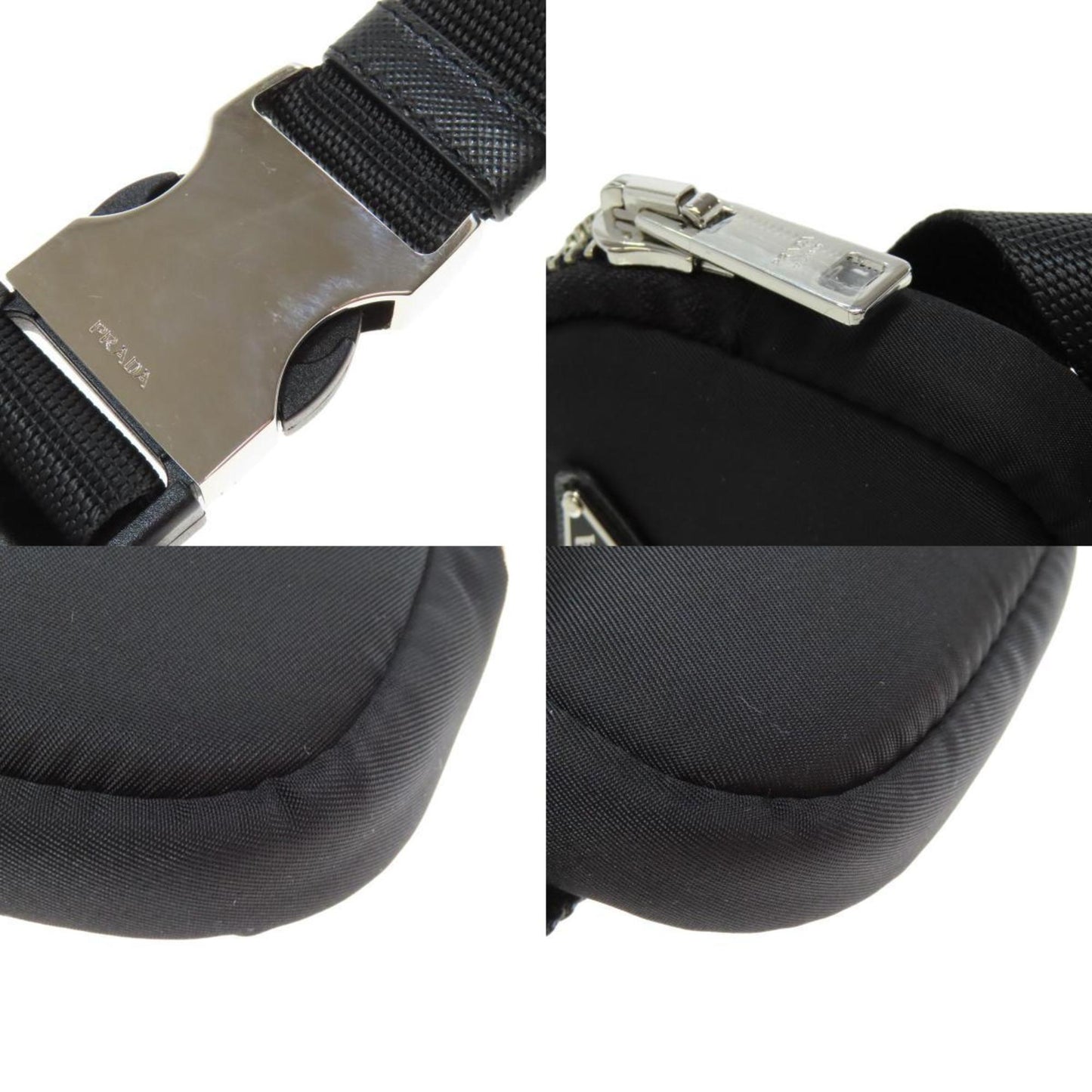 Prada Nylon Black Crossbody Bags