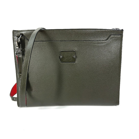 Christian Louboutin Others Green Clutch Bags