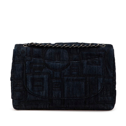 Chanel Denim Blue Shoulder Bags