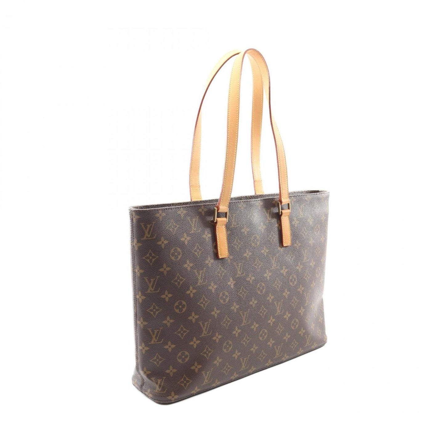 Louis Vuitton Coated Canvas Brown Tote Bags