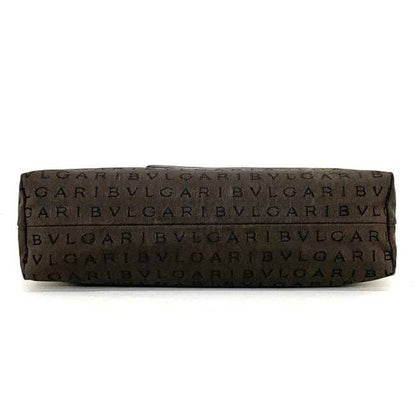 Bvlgari Canvas Brown Handbags
