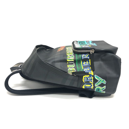 Burberry Pvc Gray Backpacks