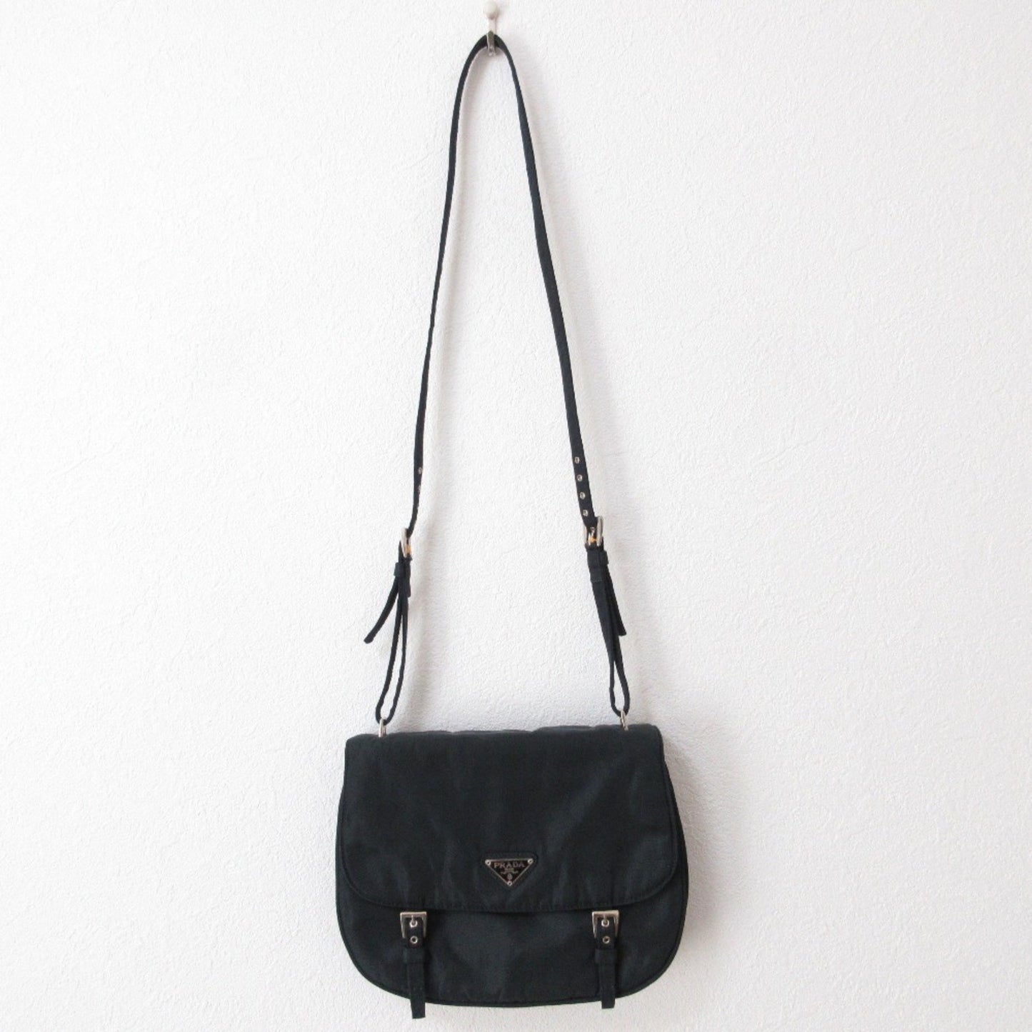 Prada Nylon Blue Shoulder Bags