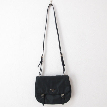 Prada Nylon Blue Shoulder Bags