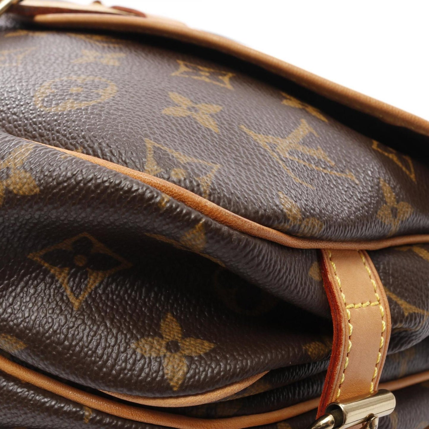 Louis Vuitton Monogram Canvas Brown Shoulder Bags