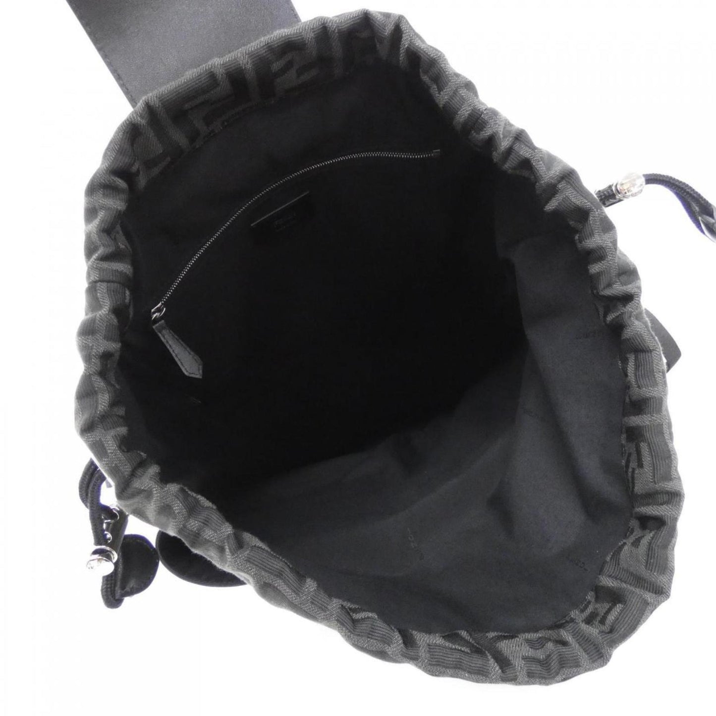 Fendi Canvas Black Backpacks