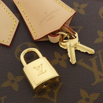 Louis Vuitton Coated Canvas Brown Handbags