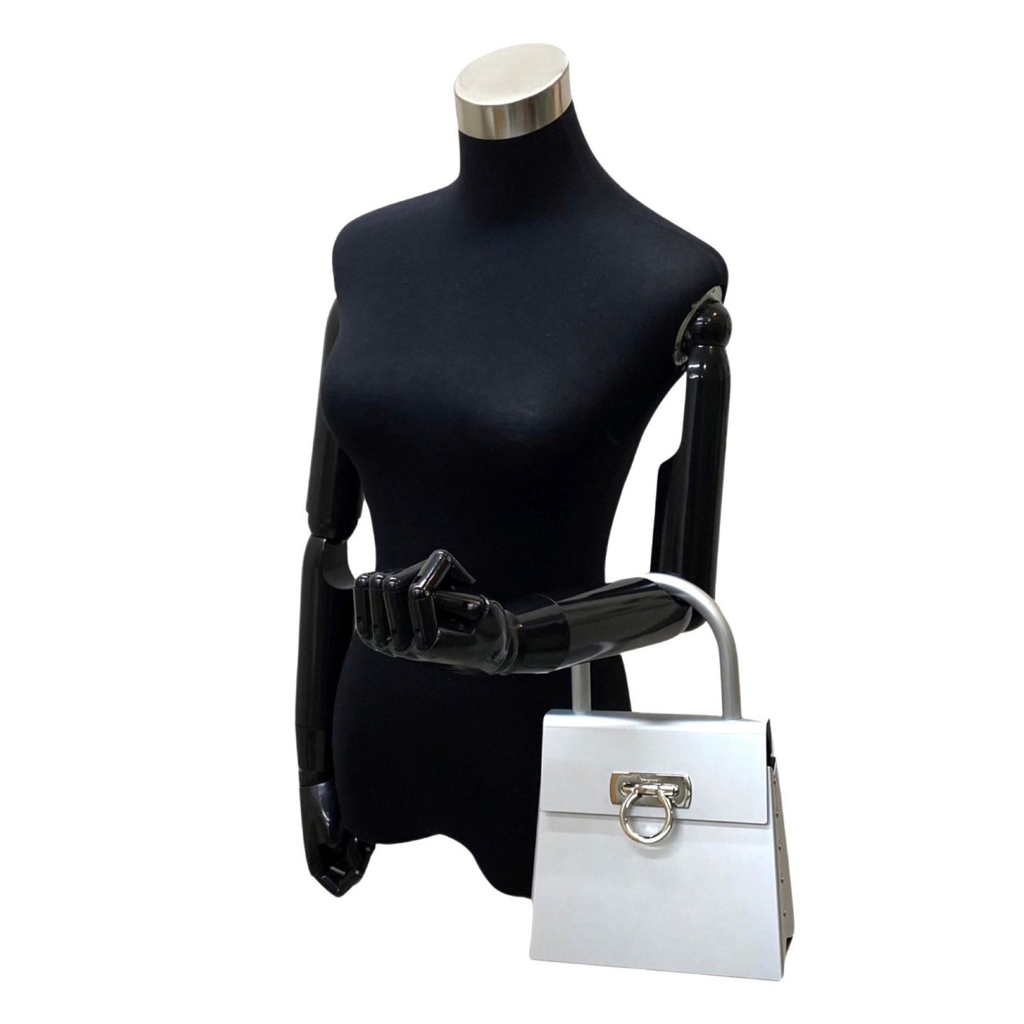 Salvatore Ferragamo Others Silver Handbags