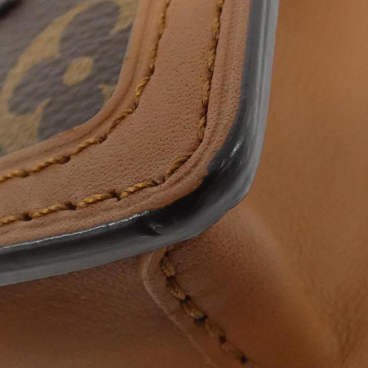 Louis Vuitton Coated Canvas Brown Crossbody Bags