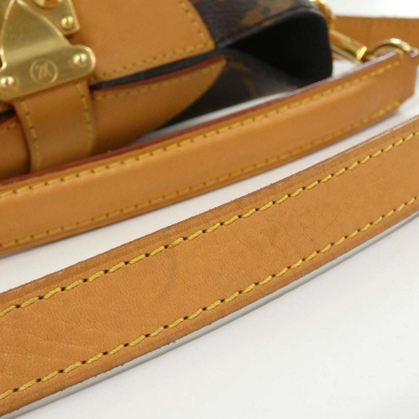 Louis Vuitton Coated Canvas Brown Handbags