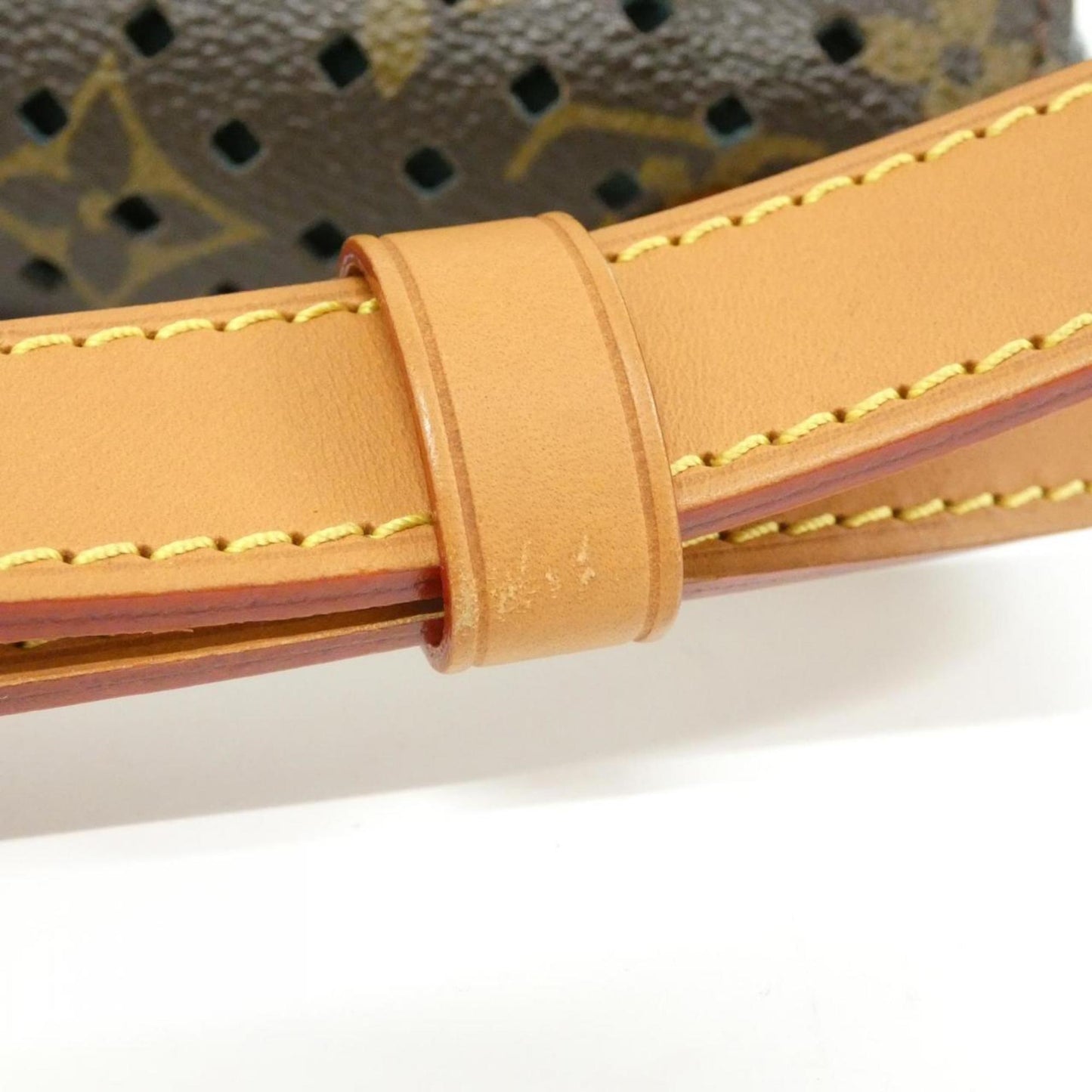 Louis Vuitton Coated Canvas Brown Shoulder Bags