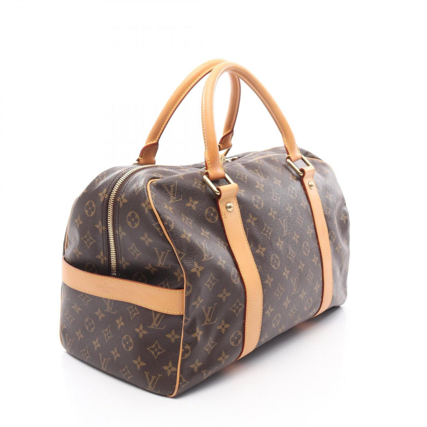 Louis Vuitton Coated Canvas Brown Travel Bags