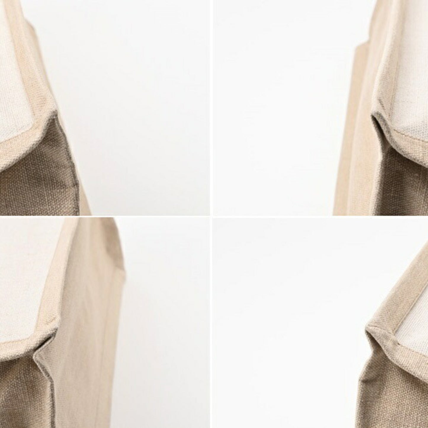 Saint Laurent Canvas White Tote Bags