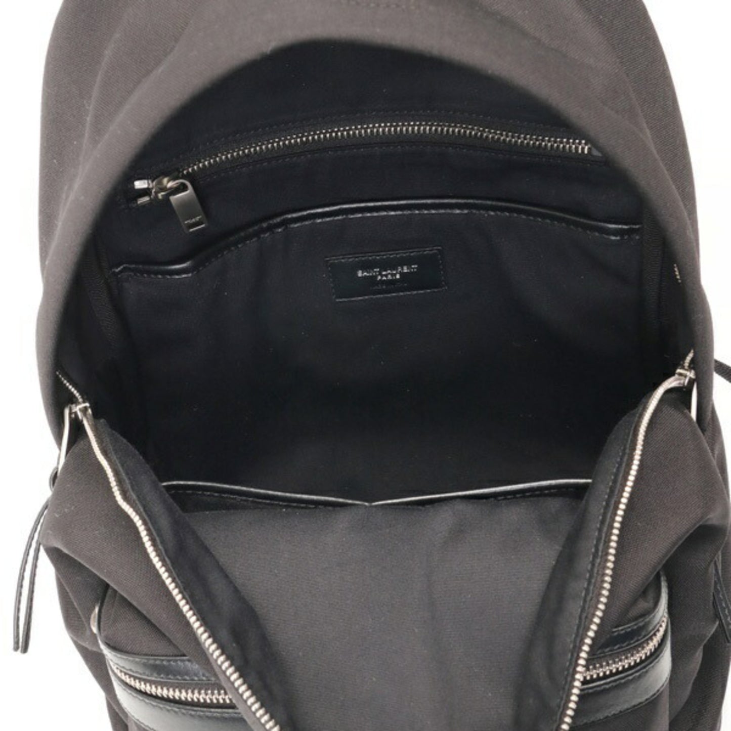 Saint Laurent Canvas Black Backpacks