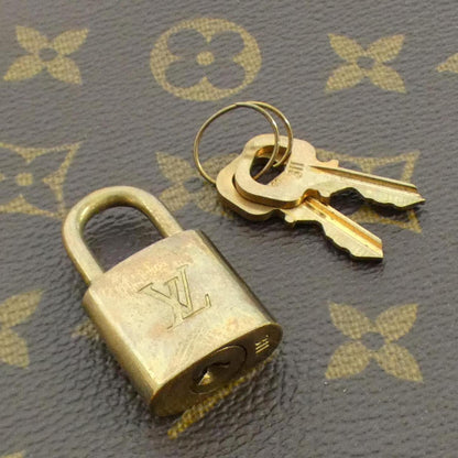 Louis Vuitton Coated Canvas Brown Handbags