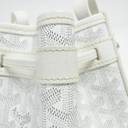 Goyard Coated Canvas White Shoulder Bags