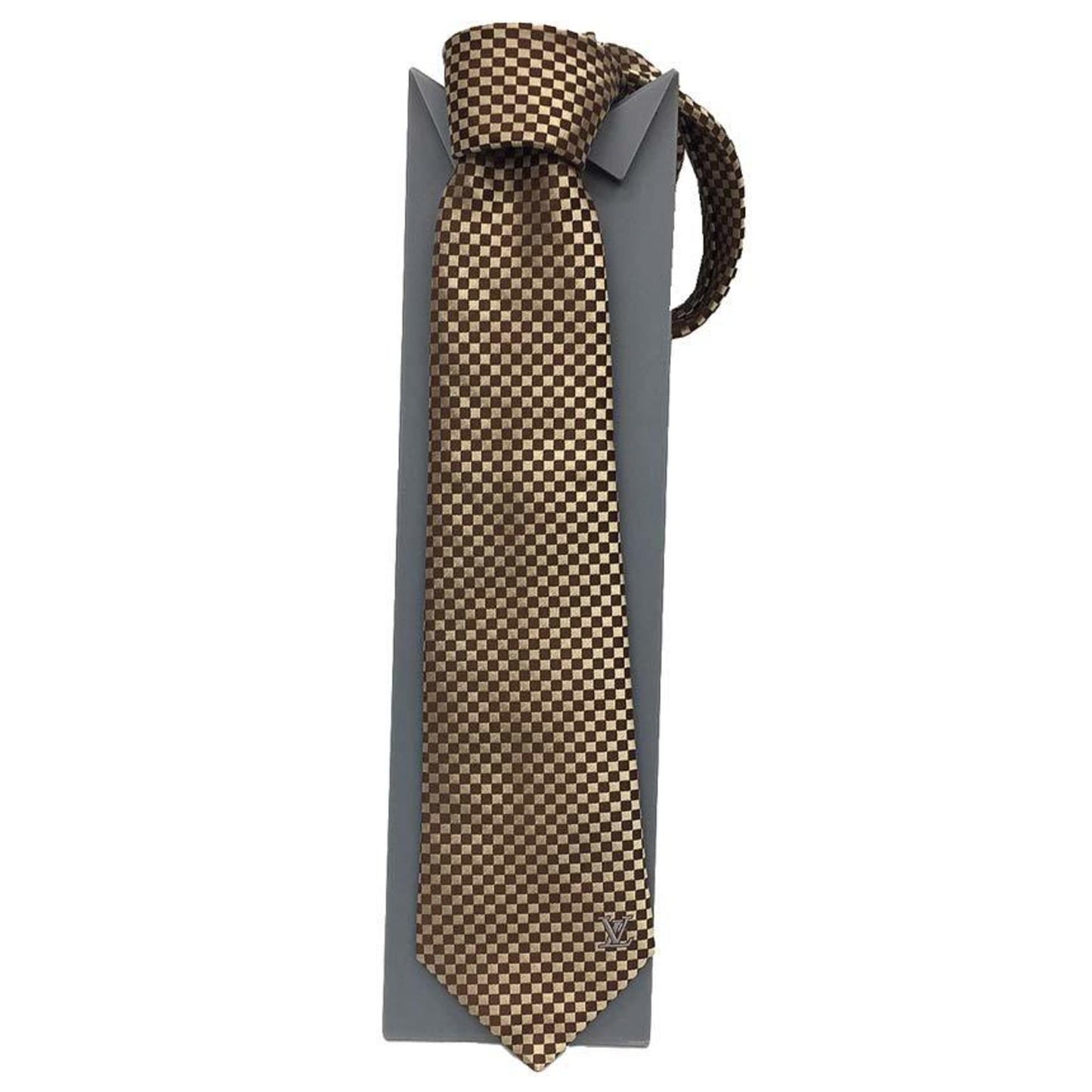 Louis Vuitton Silk Brown Ties