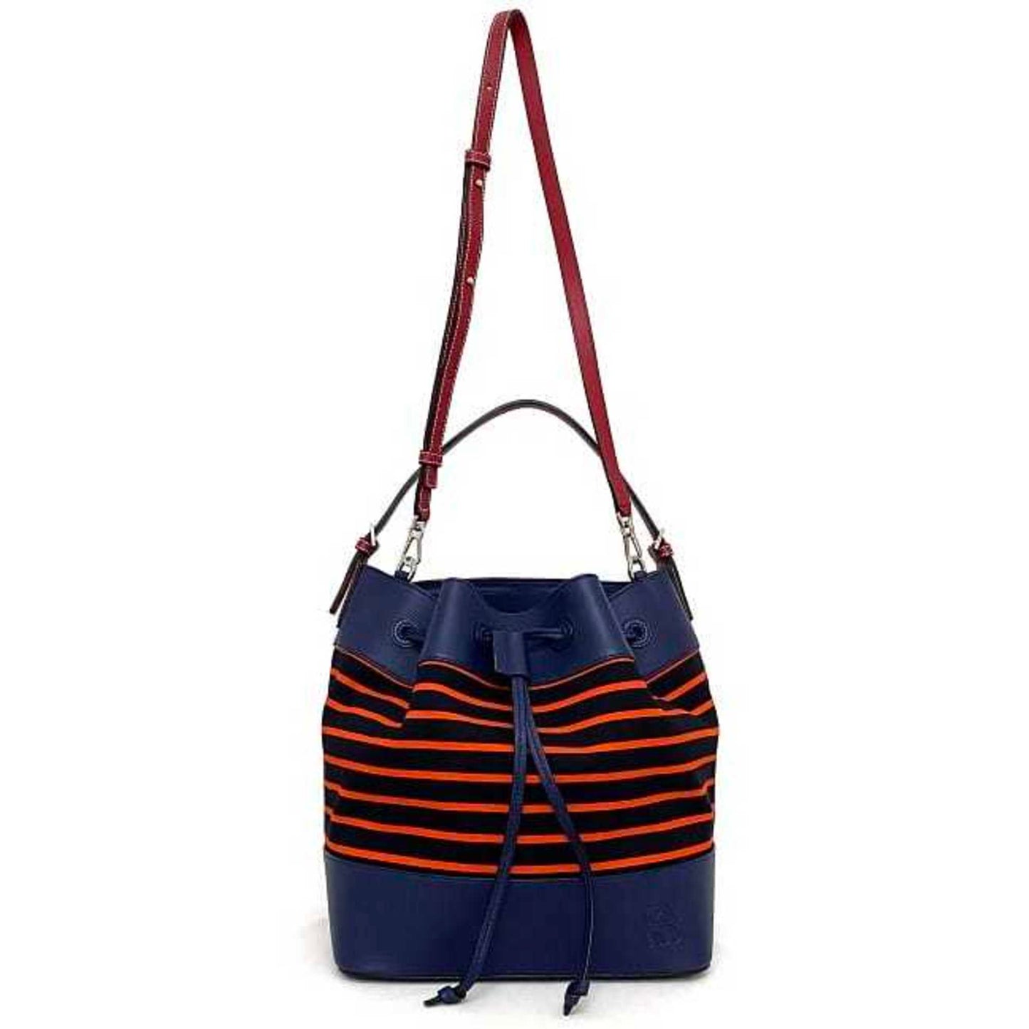 Loewe Canvas Black Shoulder Bags