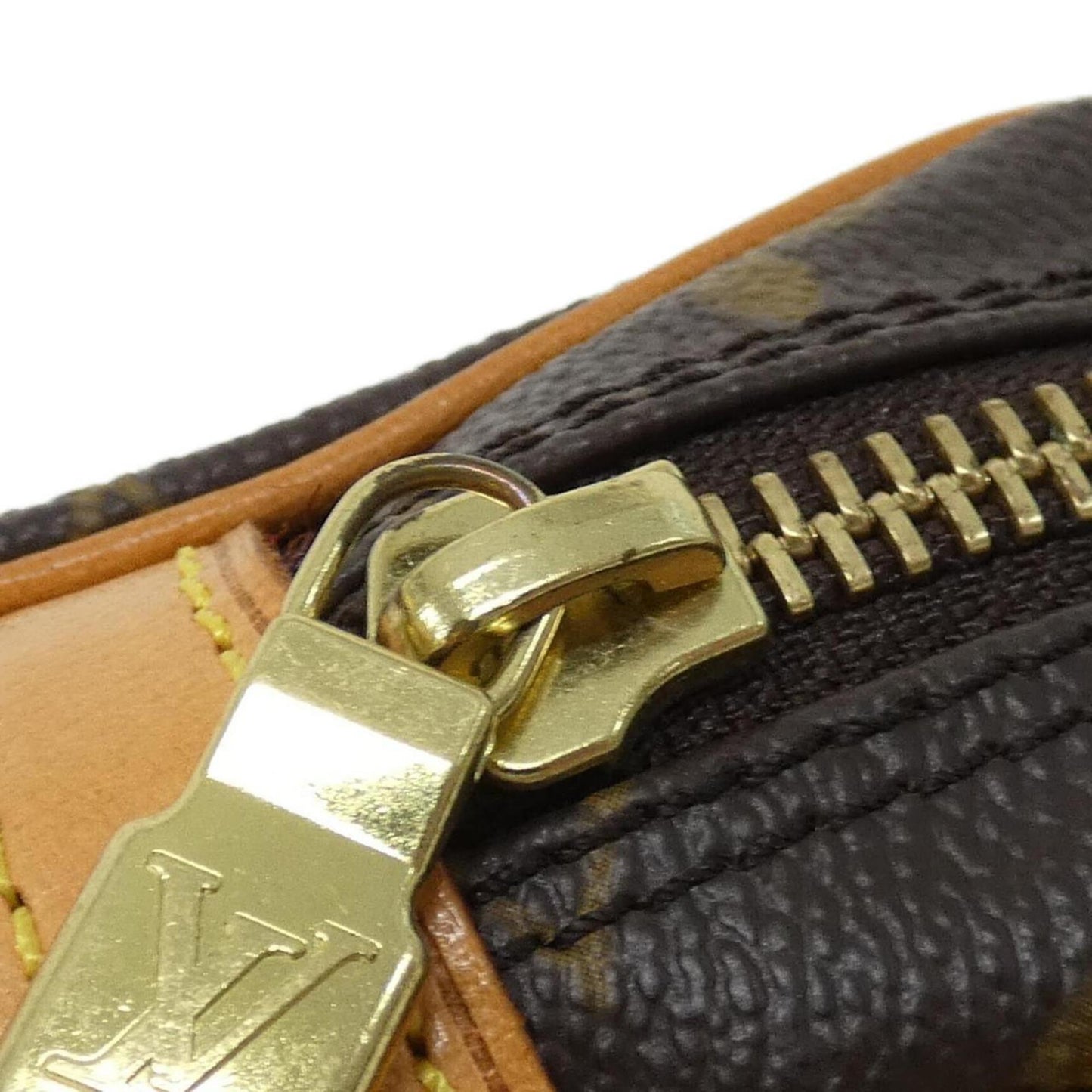 Louis Vuitton Coated Canvas Brown Shoulder Bags