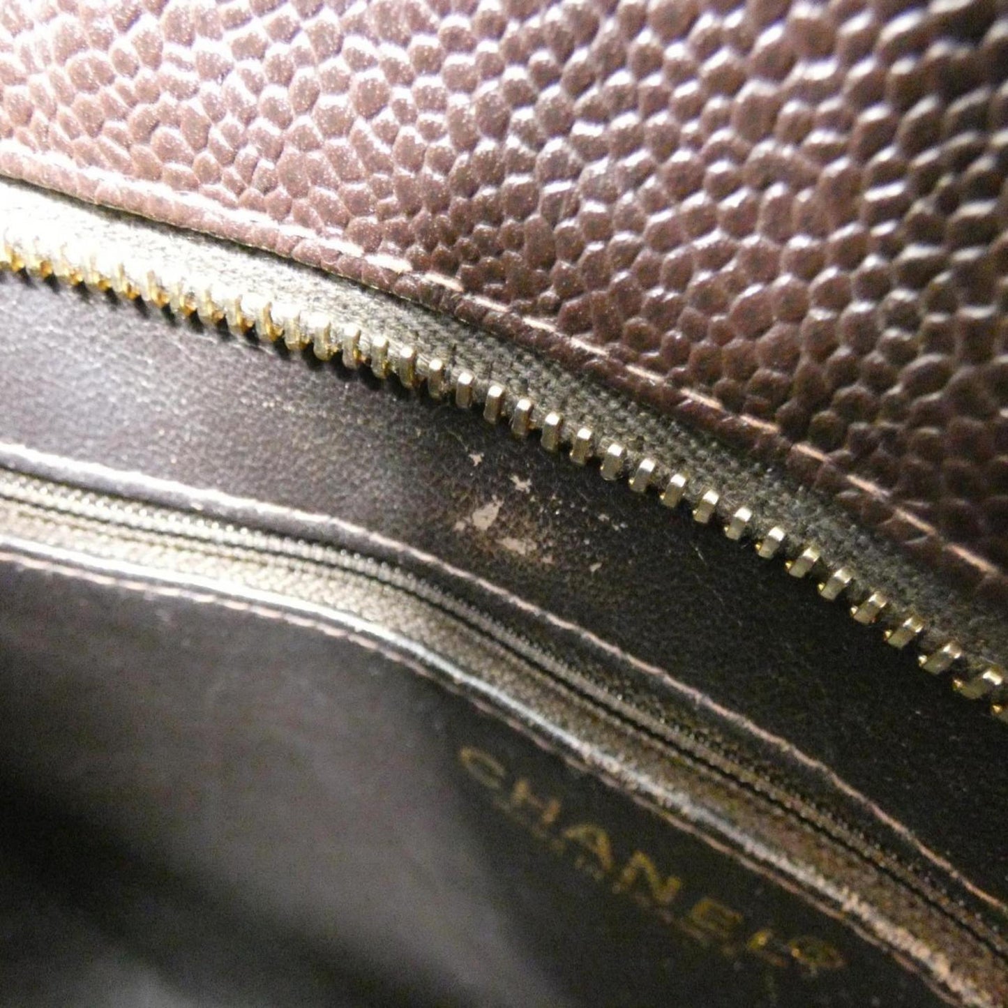 Chanel Calfskin Brown Handbags