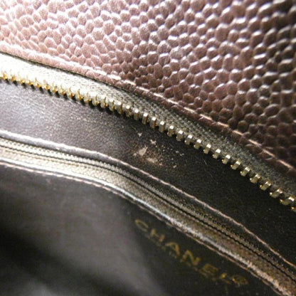 Chanel Calfskin Brown Handbags