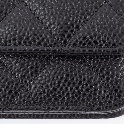 Chanel Calfskin Black Shoulder Bags